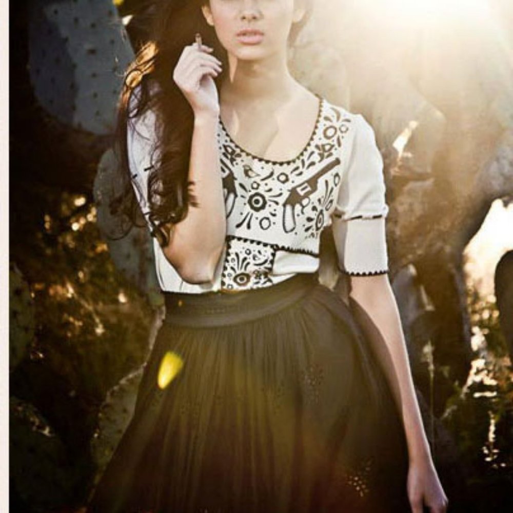 ISO Lena Hoschek SS 2013 Pistol Gun Sweater XS